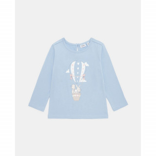 BLUKIDS MAJICA DUG RUKAV BRUNNERA BLUE