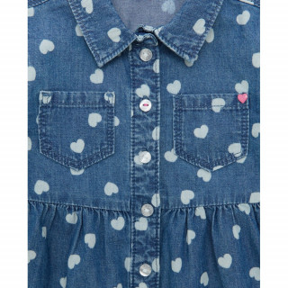 BLUKIDS HALJINA TEKSAS FADED DENIM