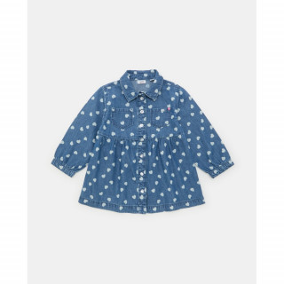 BLUKIDS HALJINA TEKSAS FADED DENIM
