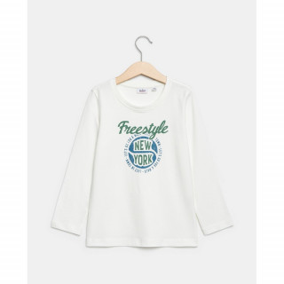 BLUKIDS MAJICA DUG RUKAV BLANC DE BLANC