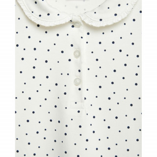 BLUKIDS MAJICA POLO DUG RUKAV SNOW WHITE