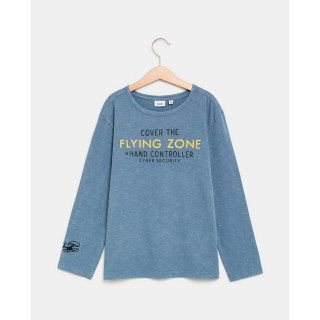 BLUKIDS MAJICA DUG RUKAV CHINA BLUE