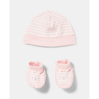 BLUKIDS SET KAPA I POPKE CHALK PINK