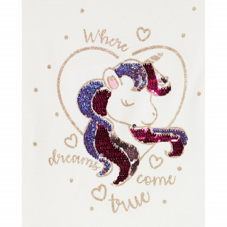 BLUKIDS MAJICA DUG RUKAV SNOW WHITE