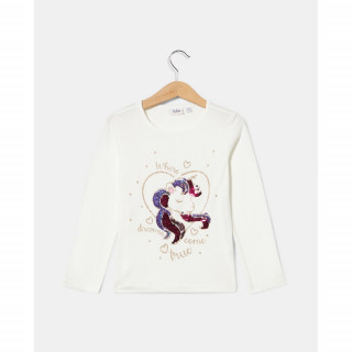 BLUKIDS MAJICA DUG RUKAV SNOW WHITE