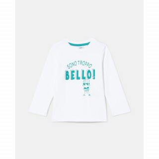 BLUKIDS MAJICA DUG RUKAV BRILLIANT WHITE