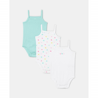 BLUKIDS BODI BEZ RUKAVA 3 KOM YUCCA