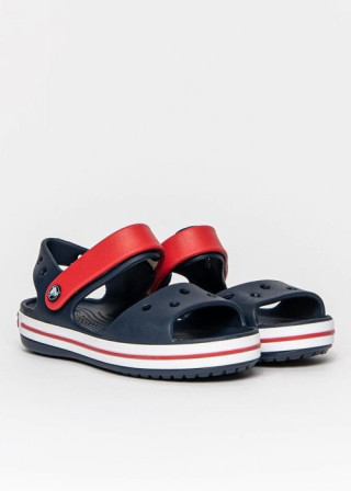 CROCS SANDALE NAVY/RED