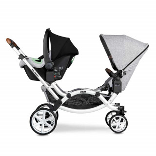 ABC DESIGN KOLICA ZA BLIZANCE ZOOM GRAPHITE GREY
