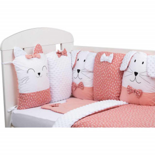 BUBABA POSTELJINA SET 12 DELOVA CUVARI SNA ROZE