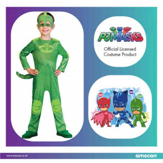 AMSCAN PJ MASKS GOOD GEKKO KOSTIM 2-3 GOD