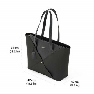 STOKKE TORBA X CHANGING BAG SIGNATURE BLACK