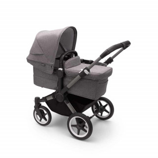 BUGABOO KOLICA DONKEY 5 MONO COMPLETE GRAPHITE/GREY MELANGE-GREY MELANGE