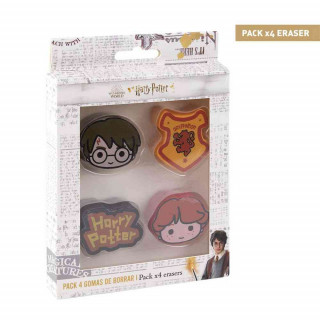 CERDA GUMICE X4 HARRY POTTER
