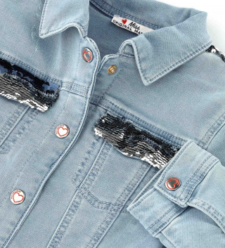 ORIGINAL MARINES TEKSAS JAKNA GIUBBINO DENIM