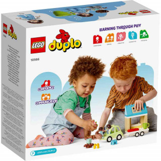 LEGO DUPLO TOWN FAMILY HOUSE ON WHEELS
