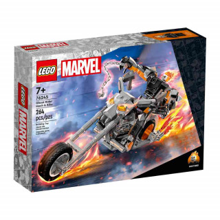 LEGO SUPER HEROES GHOST RIDER MECH  AND  BIKE 