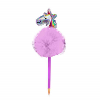 OLOVKA GRAFITNA UNICORN SA POM POM PRIVESKOM