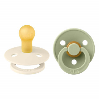 BIBS VARALICA KAUCUK SAGE & IVORY 0-6M