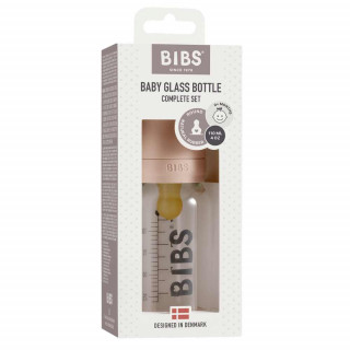 BIBS STAKLENA FLASICA 110ML BLUSH