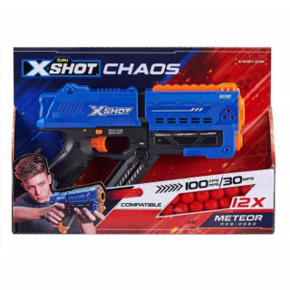 X SHOT DART BALL BLASTER CHAOS METEOR 