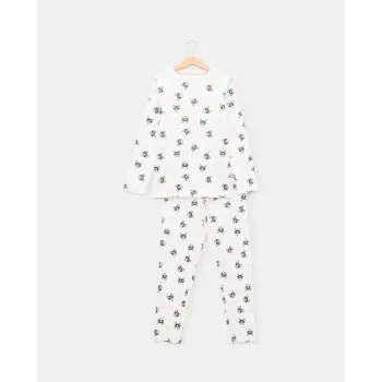 BLUKIDS PIDZAMA PYJAMAS 9/14 YRS BRIGHT WHITE 