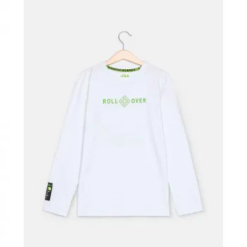 BLUKIDS MAJICA DUG RUKAV T-SHIRT BRIGHT WHITE 