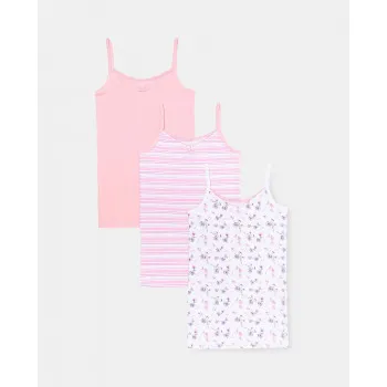 BLUKIDS PODMAJICA PK 3 VEST 9/14 GIRL AOP 
