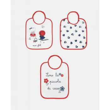 BLUKIDS PORTIKLA 3PK BIB TERRY+PEVA 