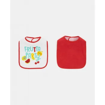 BLUKIDS PORTIKLA 2PK BIB TERRY+PEVA 