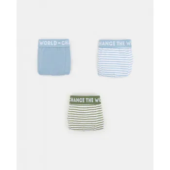 BLUKIDS GACICE BOXER PK 3 AOP BOXER 9/14 