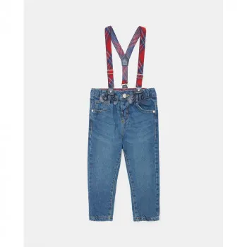BLUKIDS FARMERKE SA TREGERIMA FADED DENIM 