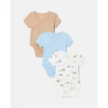 BLUKIDS BODI KRATAK RUKAV 3 KOM MULTICOLOUR