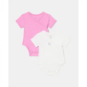 BLUKIDS BODI DUG RUKAV 2 KOM BRIGHT WHITE