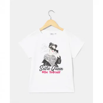 BLUKIDS MAJICA KRATAK RUKAV BRIGHT WHITE 