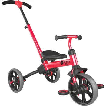 YVOLUTION YVELO FLIPPA GURALICA - TROTINET CRVENO CRNI 