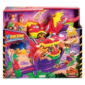 T-RACERS S-PLAYSET DRAGON LOOP VELIKI SET ZA IGRU SA SPECIJALNIM VOZILOM 