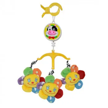 LORELLI VRTESKA ZA KOLICA BABY MUSICAL MOBILE FLOWER 