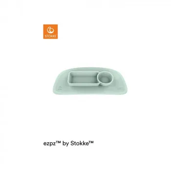 STOKKE PODLOGA SILIKONSKA SA POSUDOM EZPZ SOFT MINT 