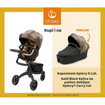 STOKKE KOLICA XPLORY SIGNATURE GOLD 
