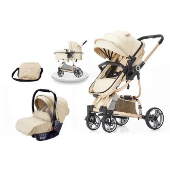 BBO KOLICA ZA BEBE TIFFANY SET BEIGE 