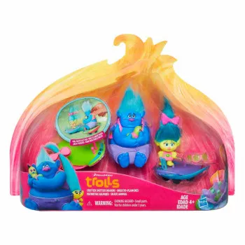 TROLLS FIGURE NA SKEJTU 