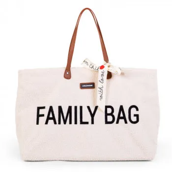 CHILDHOME FAMILY BAG TEDDY OFF WHITE 