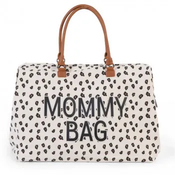 CHILDHOME MOMMY BAG BIG, RUCNA TORBA,LEOPARD 