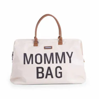 CHILDHOME MOMMY BAG BIG, RUČNA TORBA OFF WHITE 