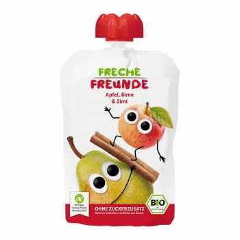 FRECHE FREUNDE ORGANSKI SOK OD JABUKE I KRUSKE SA CIMETOM 100G 