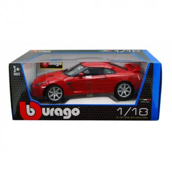 BURAGO AUTOMOBIL 1:18 NISSAN GT-R 