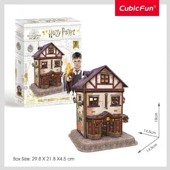 CUBICFUN PUZZLE HARRY POTTER DIAGON ALLEY - QUALITY QUIDDITCH SUPPLIES DS1008h 