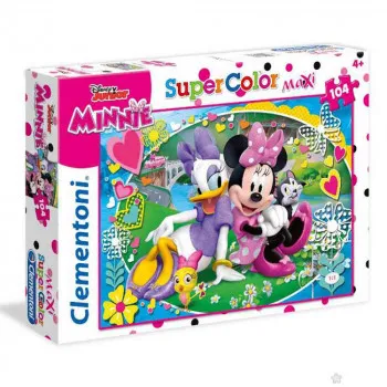 CLEMENTONI PUZZLE 104 MAXI MINNIE HAPPY HELPERS 