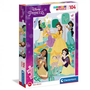 CLEMENTONI PUZZLE 104 DISNEY PRINCESS 